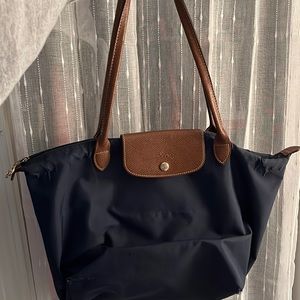 Longchamp 1948 Purse Navy Blue